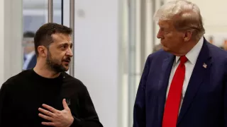 Donald Trump îi cere lui Volodimir Zelenski „să se miște”: „Rusia dorește să încheie un acord”