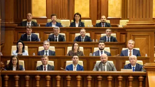 /VIDEO/ Guvernul propus de Alexandru Munteanu, votat de 55 de deputați PAS: Când miniștrii vor depune jurământul