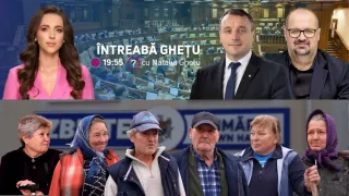 /VIDEO/ Moldova, mai aproape de UE. Grijile moldovenilor, dar și nemulțumirile unor deputați - la „Întreabă Ghețu”