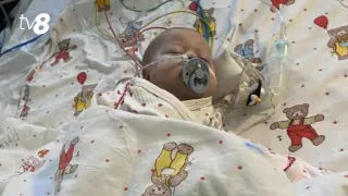 Eva, operată de 2 ori pe inimă la doar 6 luni: Părinții cer ajutor pentru a-i salva viața