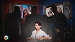 /FOTO/ Rise Moldova: Cine este Scarlett Karoleva, moldoveanca care atacă UE la televiziuni din Europa