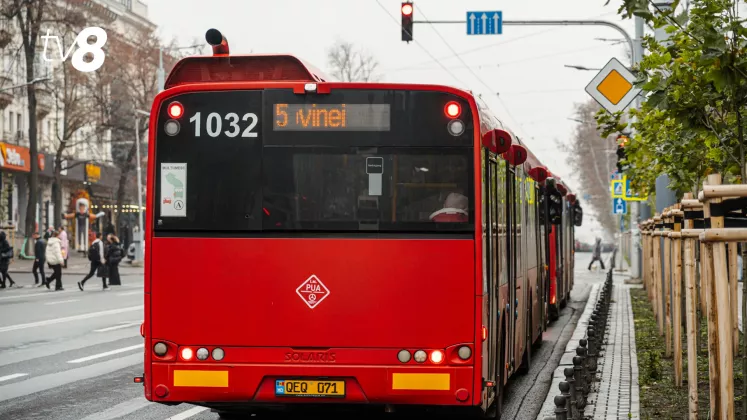 AUTOBUZ TROLEIBUZ STATII OAMENI-23