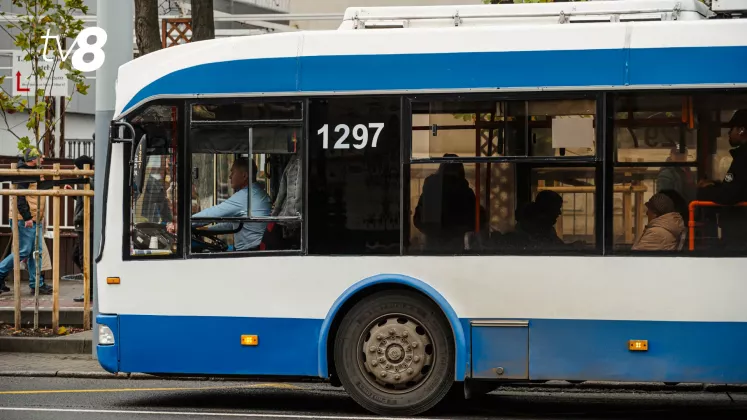 AUTOBUZ TROLEIBUZ STATII OAMENI-19
