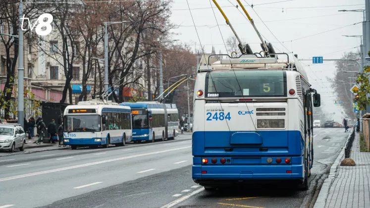 AUTOBUZ TROLEIBUZ STATII OAMENI-14