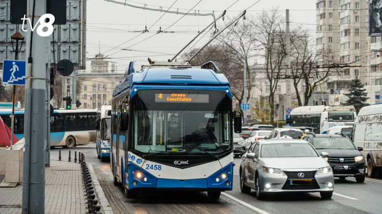 AUTOBUZ TROLEIBUZ STATII OAMENI-7