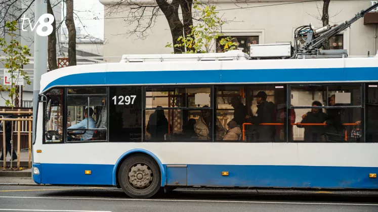 AUTOBUZ TROLEIBUZ STATII OAMENI-20