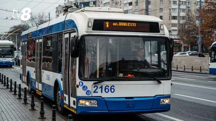 AUTOBUZ TROLEIBUZ STATII OAMENI-10