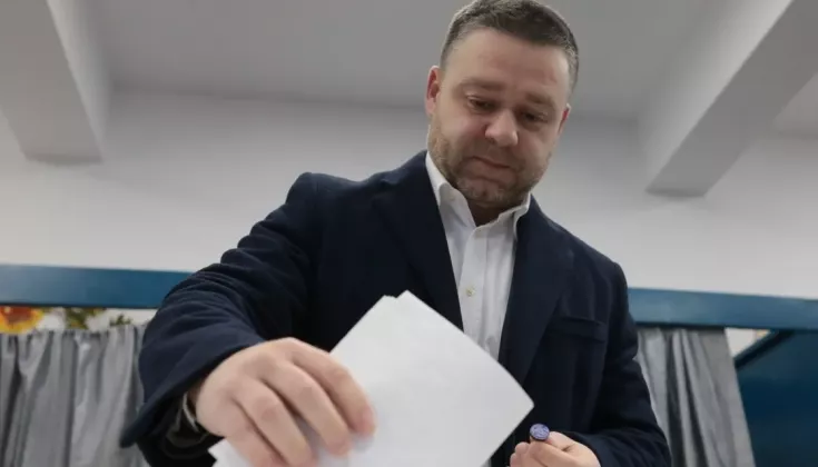 Кандидат Национальной либеральной партии (PNL) Чиприан Чуку