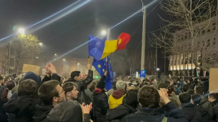 протест румыния