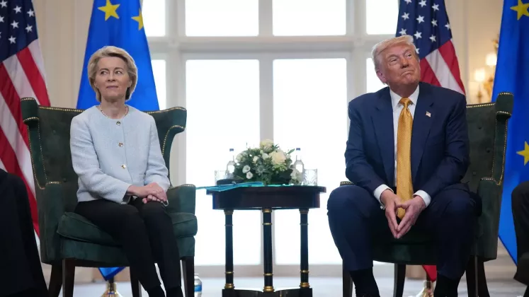 ursula von der leyen donald trump