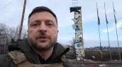 /ВИДЕО/ Владимир Зеленский приехал в Купянск. В городе продолжаются бои