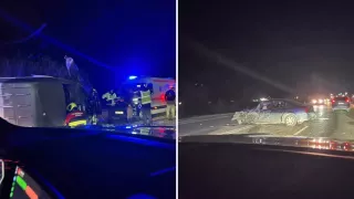 /ФОТО/ В Яловенском районе на трассе произошло ДТП: двое пострадавших