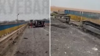 /VIDEO/ Tragedie: O femeie a murit, iar trei copii au fost răniți după atacul la podul de pe Nistru