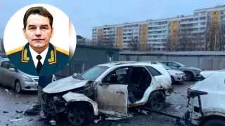 В Москве подорвали автомобиль генерал-лейтенанта Генштаба РФ. Он скончался от полученных травм