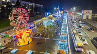 /VIDEO/ Sărbătoarea continuă în centrul Chișinăului: Târgul de Crăciun a fost prelungit