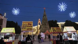 /ВИДЕО/ Первое Рождество в Вифлееме за два года: провели скромные торжества на фоне перемирия в Газе