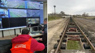 /FOTO/ Premieră pe căile ferate din Moldova: Un tren încărcat cu 3.000 de tone a trecut cu succes testul