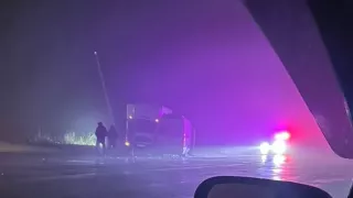 Accident rutier la Rîșcani: Un autocamion s-a ciocnit cu un microbuz 