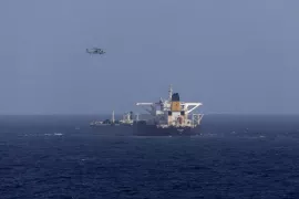 Американские военные задержали нефтяной танкер под российским флагом в Атлантическом океане