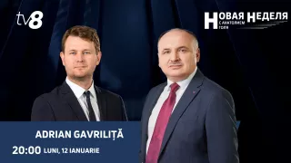 Ministrul Finanțelor, Adrian Gavriliță, invitat la „Новая неделя”: De la 20:00, doar la TV8!