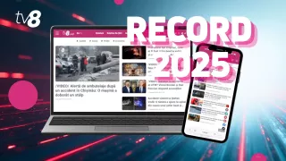 /INFOGRAFIC/ TV8.md, lider absolut la știri online în Moldova: Top 8 articole citite în 2025