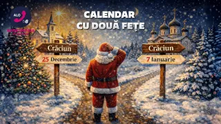 /VIDEO/ Calendar cu două fețe: De ce sărbătorim de două ori Anul Nou și Crăciunul?
