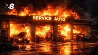 Răzbunare cu 100 de euro: Autoservice incendiat la Chișinău și pagube de peste 2,3 milioane de lei