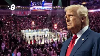 /VIDEO/ „Lăsați Groenlanda în pace”: Imnul SUA, întrerupt de un protestatar. Supărarea lui Donald Trump