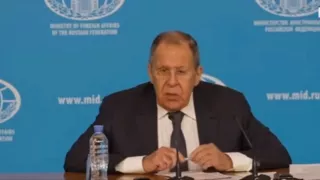 /ВИДЕО/ Лавров прокомментировал заявление Санду о референдуме и призвал не винить Россию во всех проблемах Молдовы