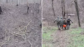 /ВИДЕО/ В Крокмазе обезвредили упавший беспилотник: дрон содержал 50 килограммов взрывчатки