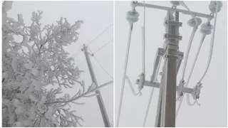 /ВИДЕО/ В Молдове из-за непогоды без света остались больше 40 тысяч потребителей