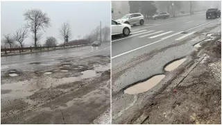 В Молдове дороги "тают" вместе со снегом. Эксперты: Ситуация не станет лучше при вечном недофинансировании