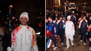 /VIDEO/ Românul Cristian Chivu a purtat torța olimpică la Milano: „O emoție de nedescris”