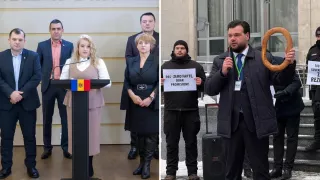 /ВИДЕО/ 100 дней правительства Мунтяну. Оппозиция ставит «неудовлетворительные оценки», реакция кабмина