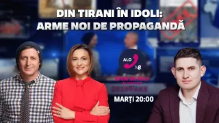 /PROMO/ Monumente sovietice, Stalin reabilitat și crize camuflate: Mecanismele dezinformării, de la 20:00, doar la „Alo, TV8”