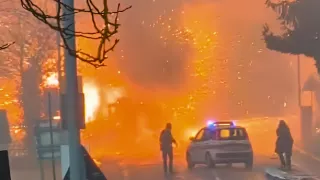 /VIDEO/ Explozie puternică în Italia și stare de alertă maximă: Sunt cel puțin 6 răniți