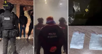 /ВИДЕО/ В развлекательном заведении Кишинева прошел антинаркотический рейд: проверили более 100 человек