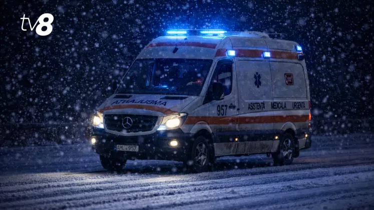 ambulanța zăpadă