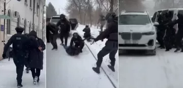 /ВИДЕО/ Продавали арендованный BMW стоимостью более €100 тысяч: в Кишинёве задержаны трое иностранцев 