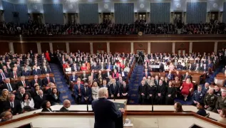 Трамп выступил с посланием к Конгрессу. Войну в Украине упомянул лишь вскользь