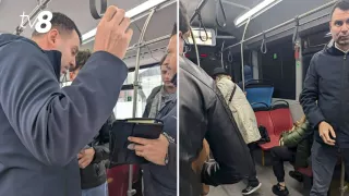 /VIDEO/ Vasile Costiuc explică de ce nu a plătit biletul de autobuz în Italia. Igor Grosu: „Ne face de rușine”