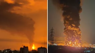 /VIDEO/ „Atât de întuneric, exact ca viitorul nostru”: Mărturii din Teheran după atacurile nocturne asupra depozitelor petroliere