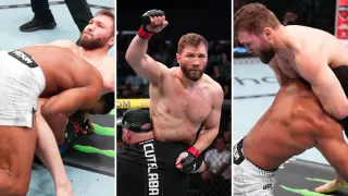 /VIDEO/ „Moldova, ridică-te!”: Ion Cuțelaba a obținut o victorie spectaculoasă la UFC, în Las Vegas