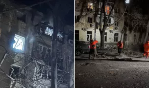 /ВИДЕО/ В Одессе сообщили об ударе дронов по роддому и жилой застройке: есть погибшие