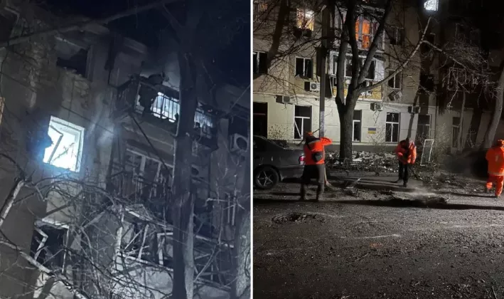 одеса удар