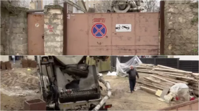 9-этажка без документов в центре Кишинева? Жители улицы выступают против стройки и обратились в полицию