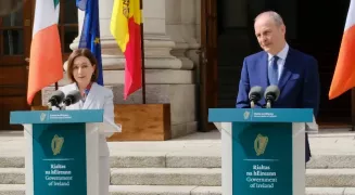 /ВИДЕО/ "У нашего поколения есть уникальная возможность — объединить континент". Премьер Ирландии на встрече с Санду
