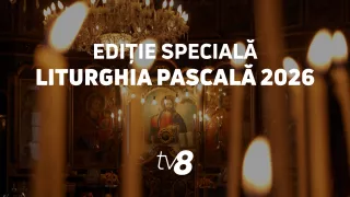/VIDEO/ TV8 aduce Lumina Învierii: Urmăriți Liturghia Pascală de la Catedrala Sfânta Teodora de la Sihla