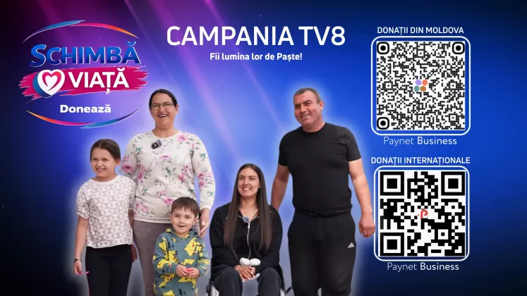 schimba o viata campania de paste ialoveni