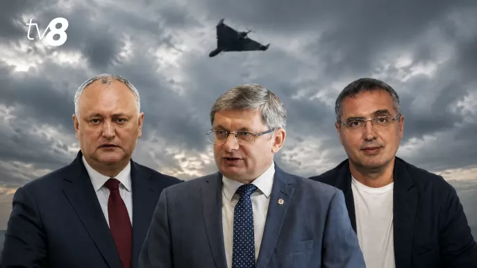 /VIDEO/ „Parcă se ducea la hram”: Cum o dronă a traversat Moldova de la nord la sud. Grosu vrea convocarea lui Ozerov